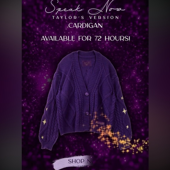 Speak Now (Taylor’s Version) Cardigan - Picture 4 of 8